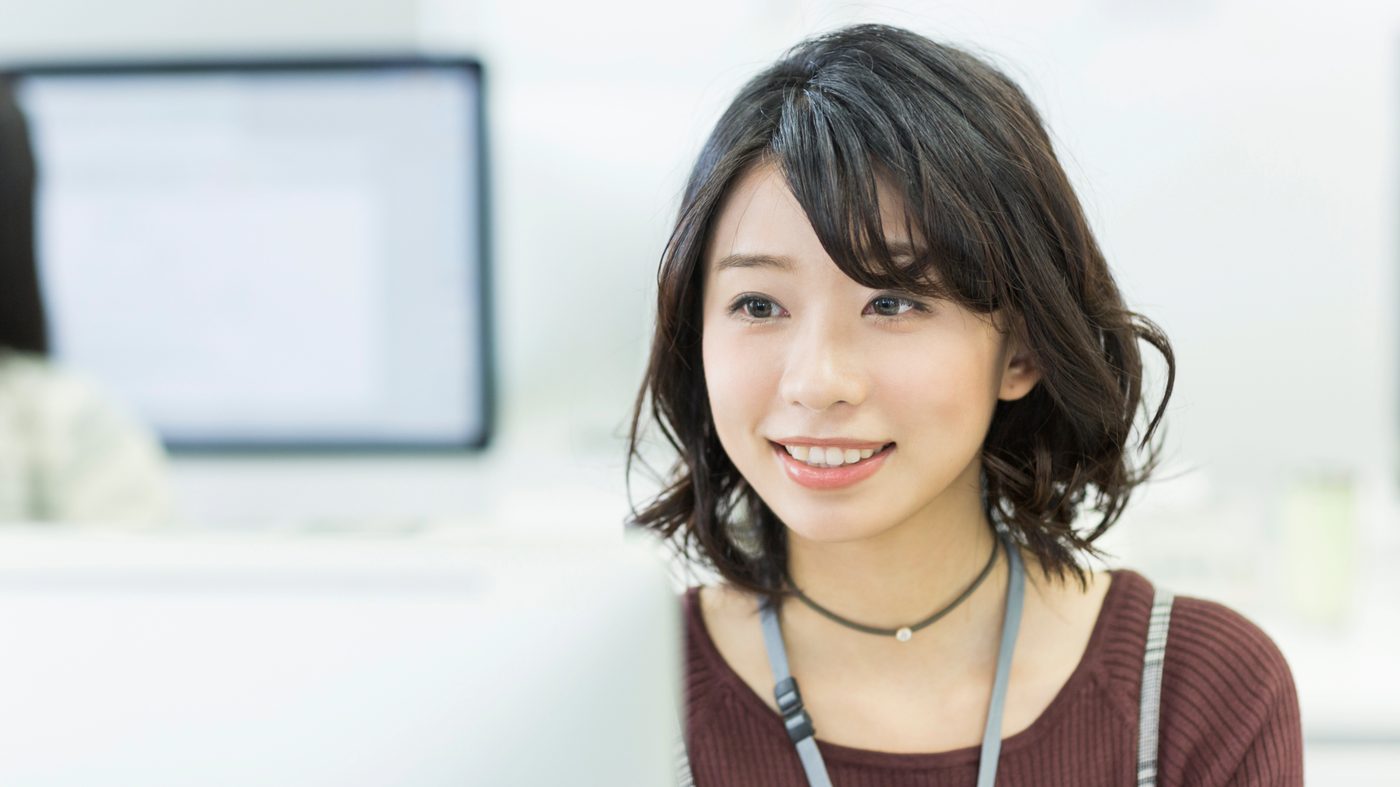 事務職で働く女性